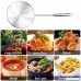 JHM Stainless Steel Skimmer Strainer Fine Mesh Hot Pot/Oil Skimmer Food Strainer Foam and Grease Fishing Spoon - B073XGT9NW